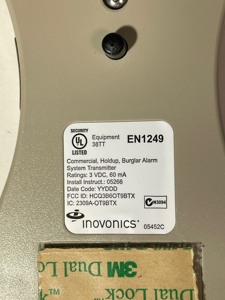 Inovonics EN1249 Billtrap Transmitter