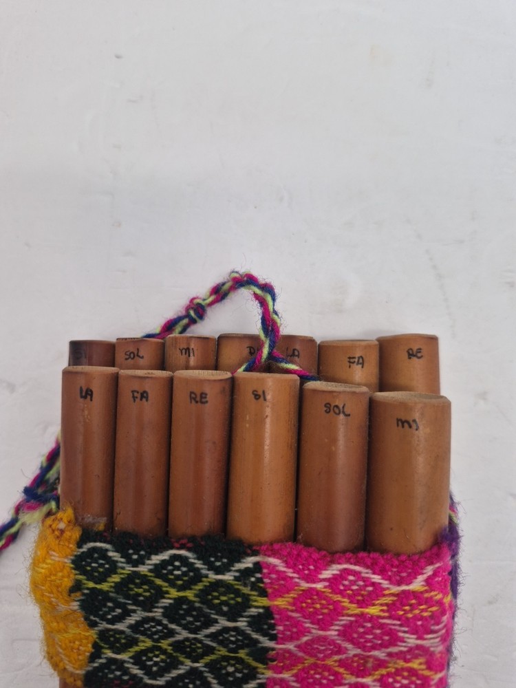 Authentic Handmade Peruvian Bamboo Pan Flute