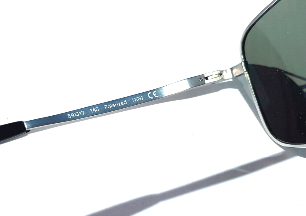 Smith Optics OUTCOME Matte Silver Carbonic POLARIZED Platinum Mirror Sunglass