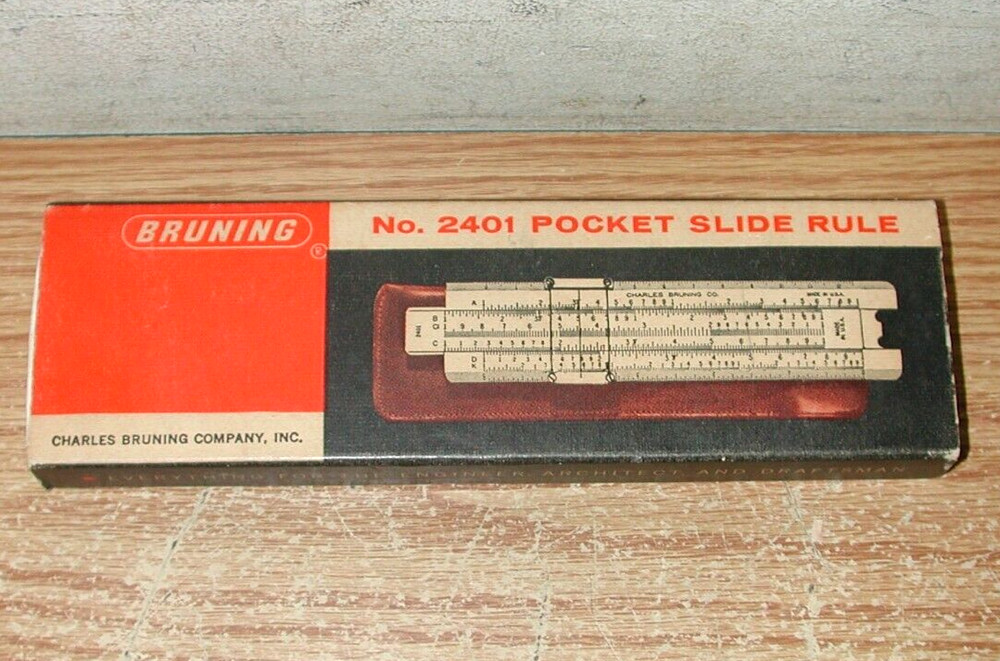 VNTAGE DRAFTING TOOLS: ALVIN TECHGRAPH COMET, POST 1144A SET, BRUNING SLIDE RULE