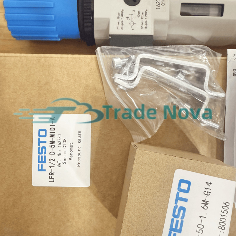 1PC Original FESTO LFR-1/2-D-5M-MIDI-A 162730 Pressure reducing valve