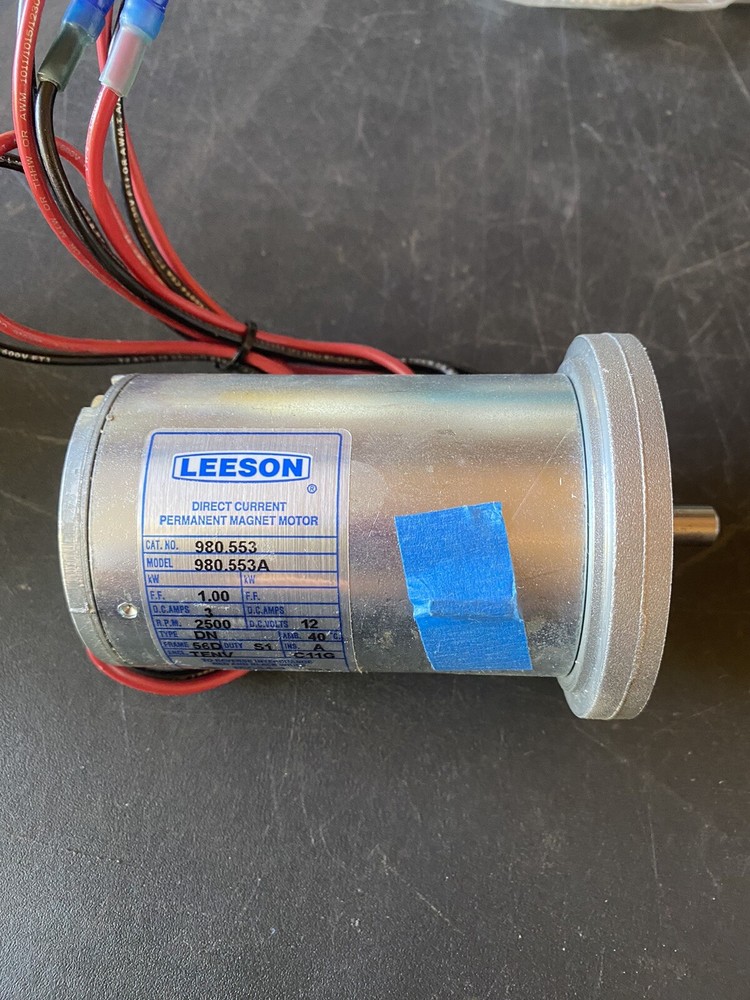 (IB24) 980.553A Leeson Motor Permanent Magnet
