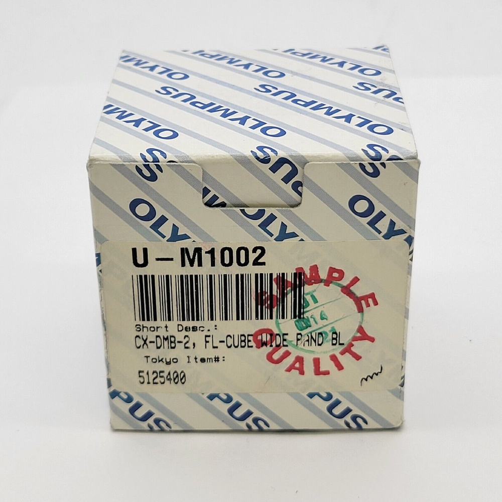 Olympus Microscope Fluorescence Filter Cube CX-DMB-2 FL-Cube Wide Band Blue