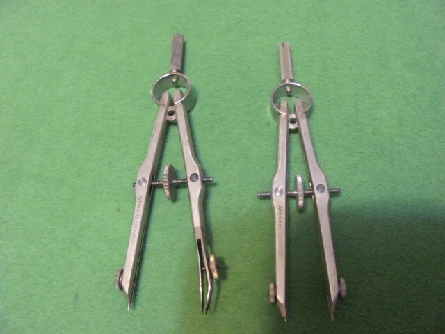 2 Vintage Compass Germany Bow Instruments.