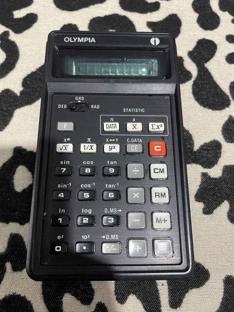 Olympia CD 90 SIGMA 1976 Calculator Fully working ( Read Description)