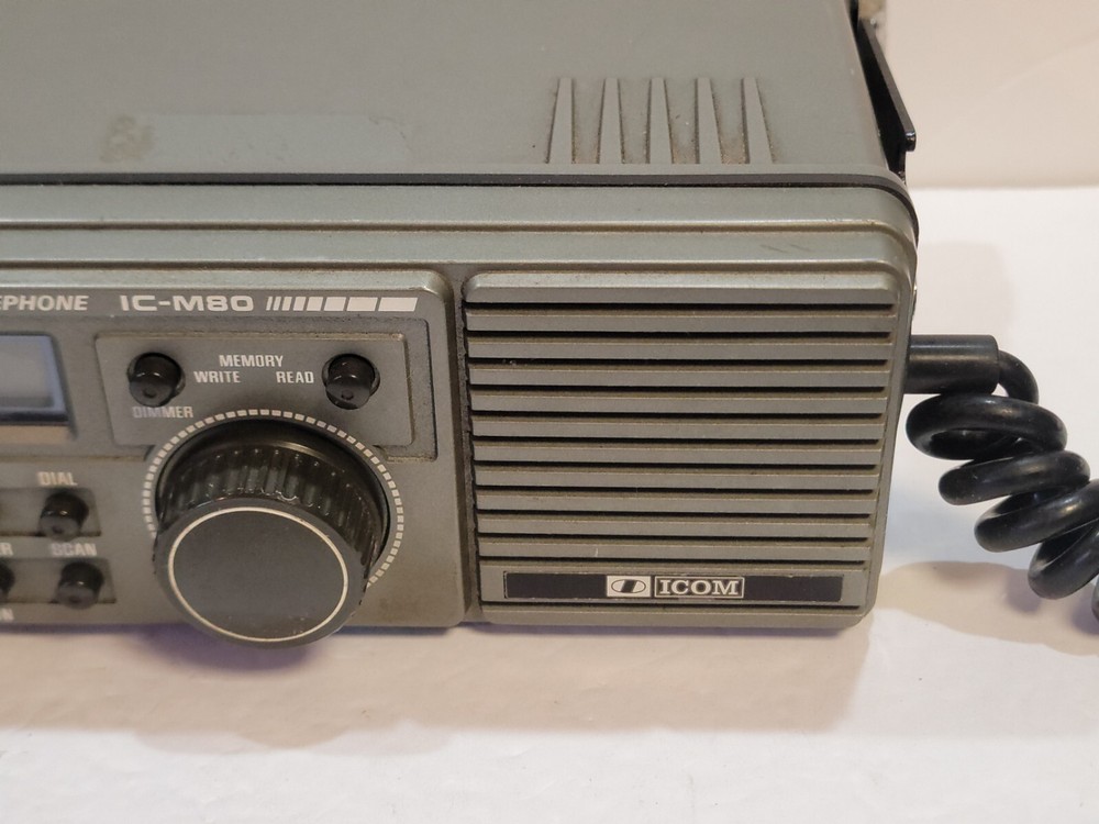 Icom VHF Marine Transceiver IC-M80 Untested