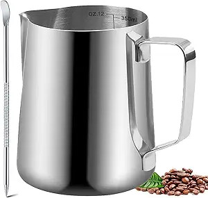 Milk Frothing Stainless Pitcher