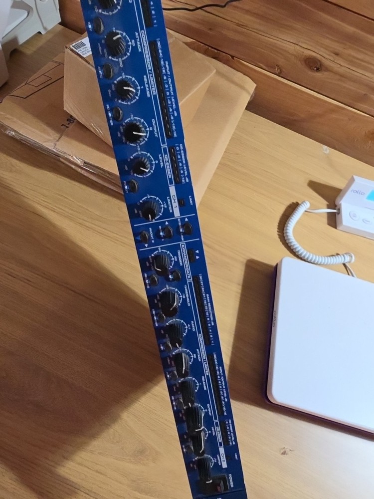 Samson S-Com Plus Stereo Compressor/Limiter 4-Channel Dynamics S Com, READ