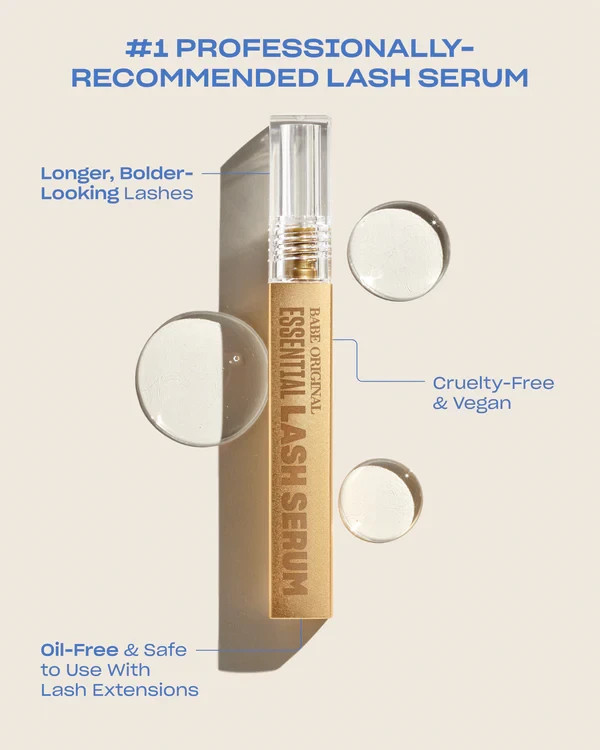 2 PK Babe Original Essential Lash 2mL Eyelash Conditioner Full Size