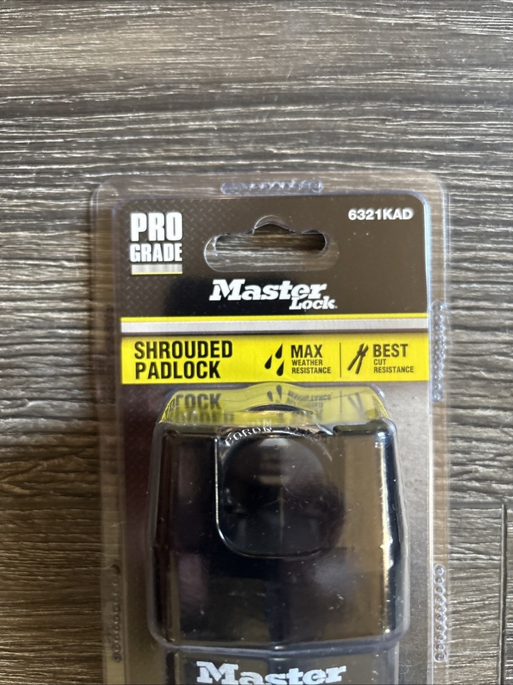 Master Lock Pro Series 6321KAD Shrouded Padlock