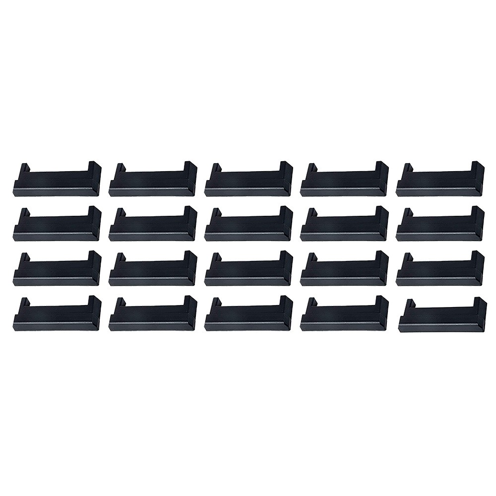 (20) E-Track Plastic End Cap for Horizontal E-Track Tie-Down Rail Systems