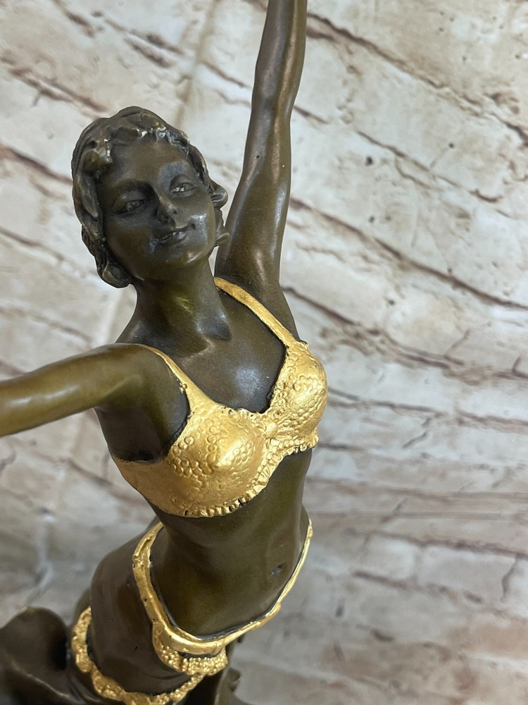 CHIPARUS BRONZE RUSSIAN DANCER LOST WAX METHOD CLASSIC ARTWORK SCULPTURE ARTWORK
