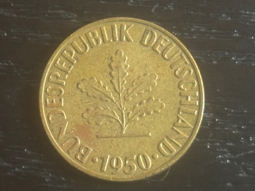 1950 Germany 10 Pfennig
