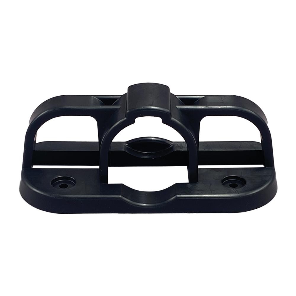 RV Plug & Chain Holder, Black Plastic