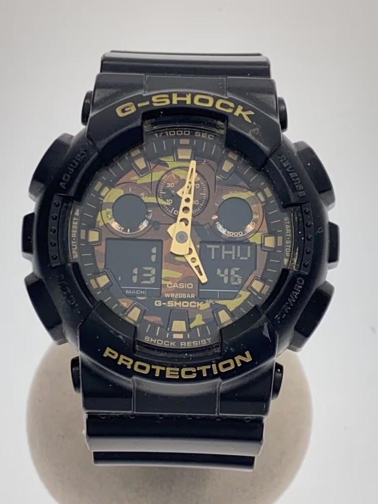 CASIO Quartz Watch G SHOCK Digital Analog BLK