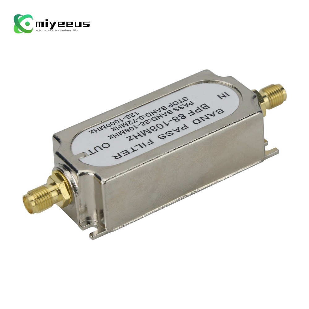 88-108MHz Band Pass Filter FM Frequency Modulation Filter RF LC Filter