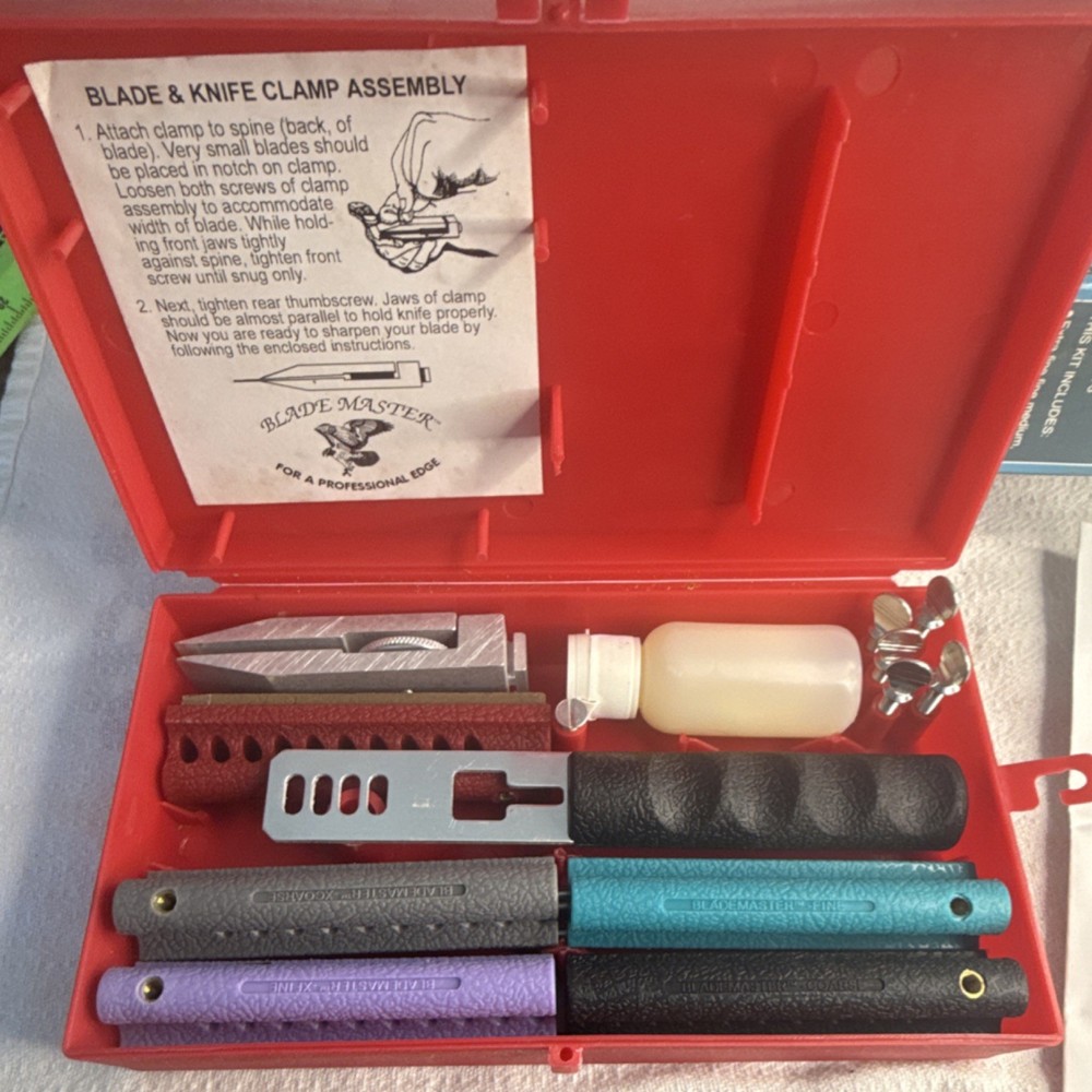 Frost Cutlery Blade Master Deluxe Sharpening System Kit, Multi-Color