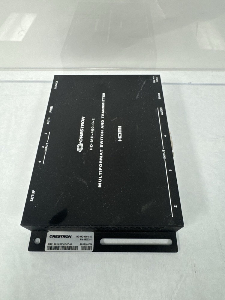 Crestron HD-MD-400-C-E Multiformat Switch and Transmitter