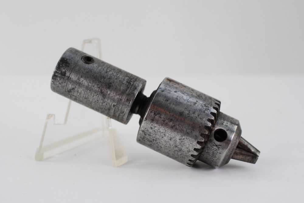 Jacobs 7B Capo 0 1/4 3/8 -24 Drill Press Chuck - Untested