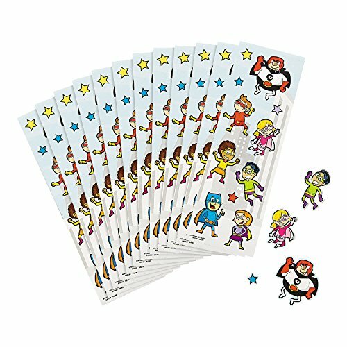 Superhero Super Stickers 24 sheets
