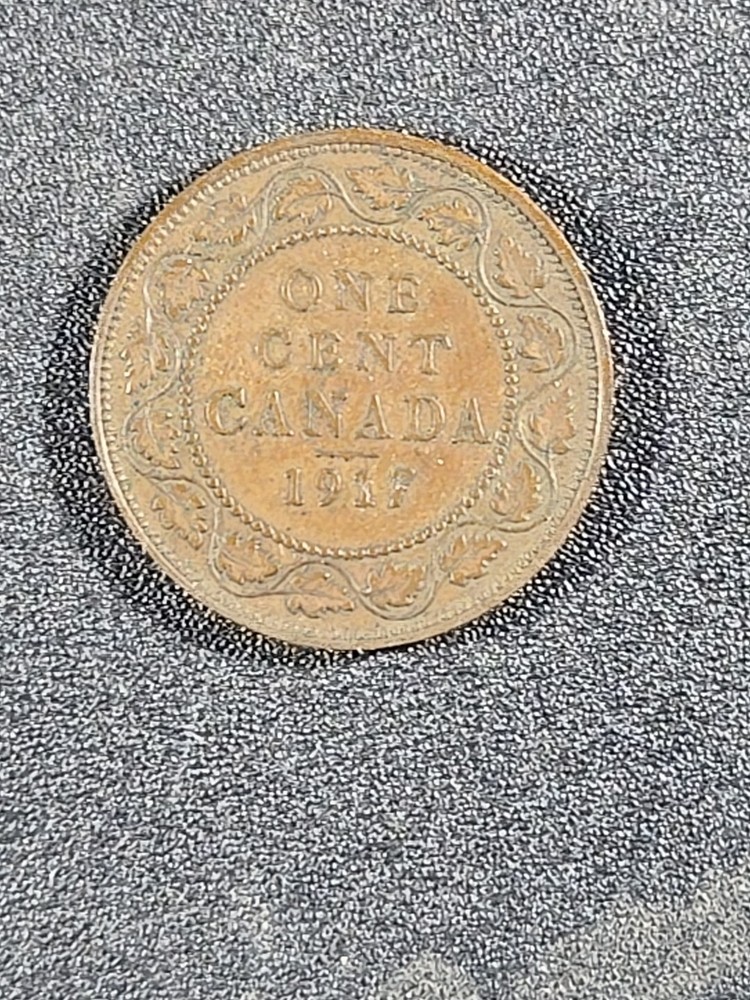 1917 Canada Large Cent - Solid FINE stk#M72