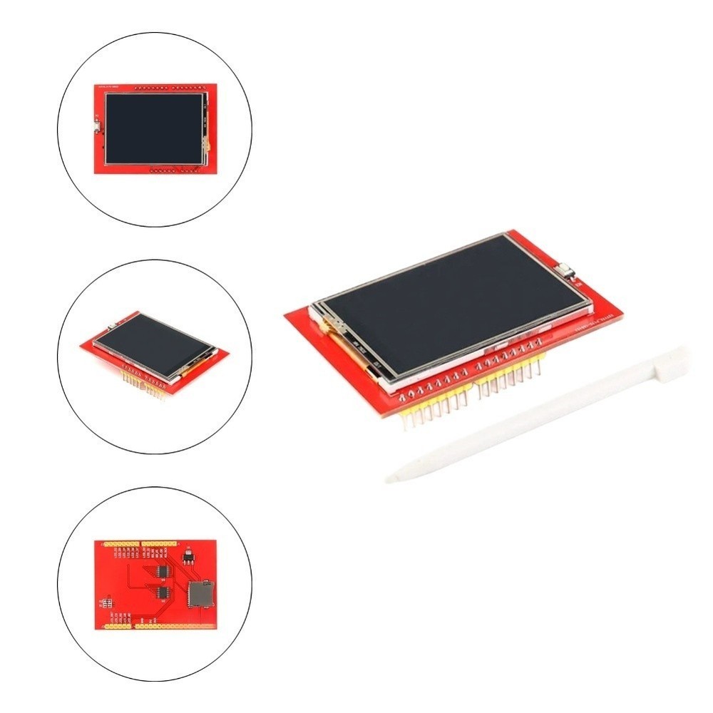 2.4 inch TFT Color Display with Touch Support for MEGA2560 Development