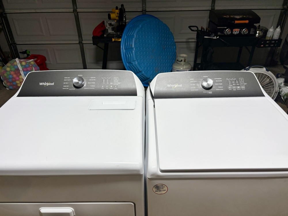 whirlpool washer and dryer set
