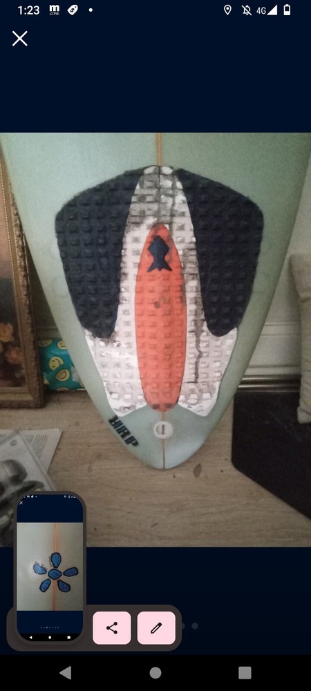 surfboard vintage Ralph Riddle