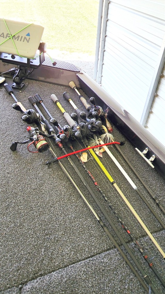 GF Outdoors Boat Rod Tie Downs
