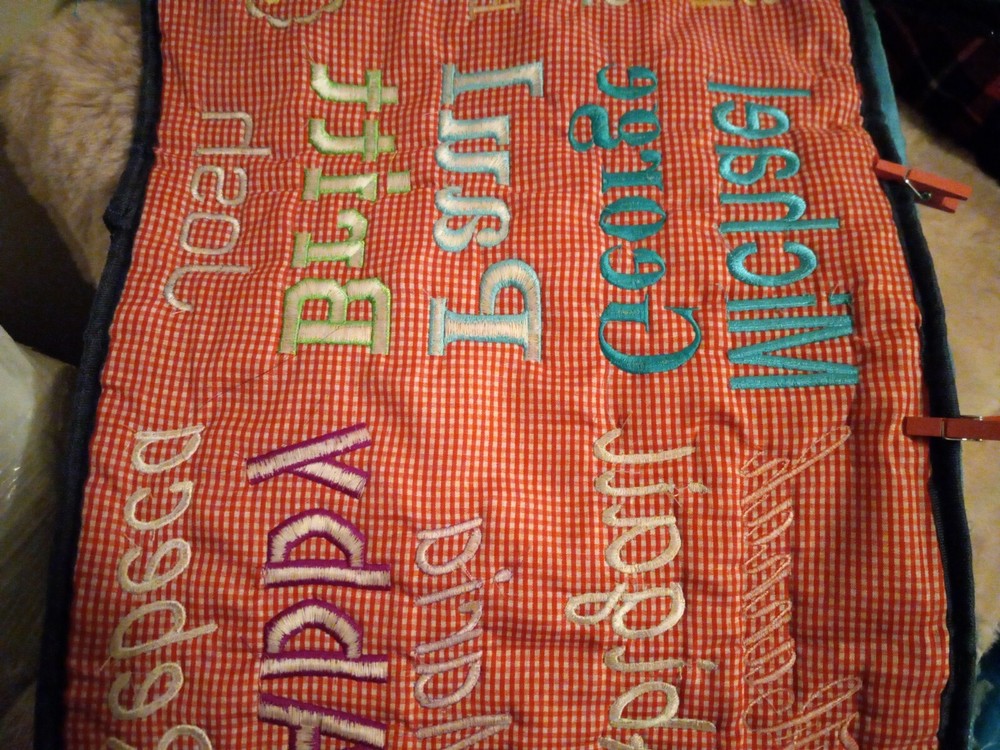 Monogramming for bags (service)