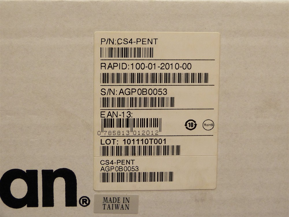 Raritan CS4-PENT CompuSwitch 4-Ports, Desktop KVM