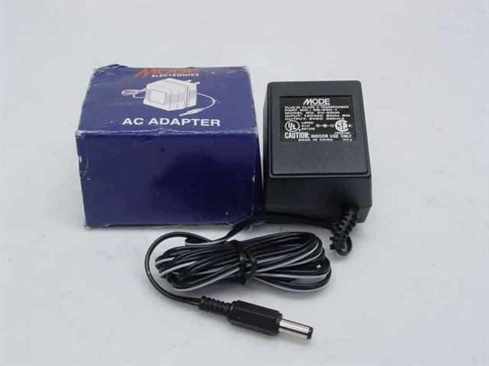 Mode Electronics AC Adapter 6VDC 500mA - Barrel Plug  DV 6500