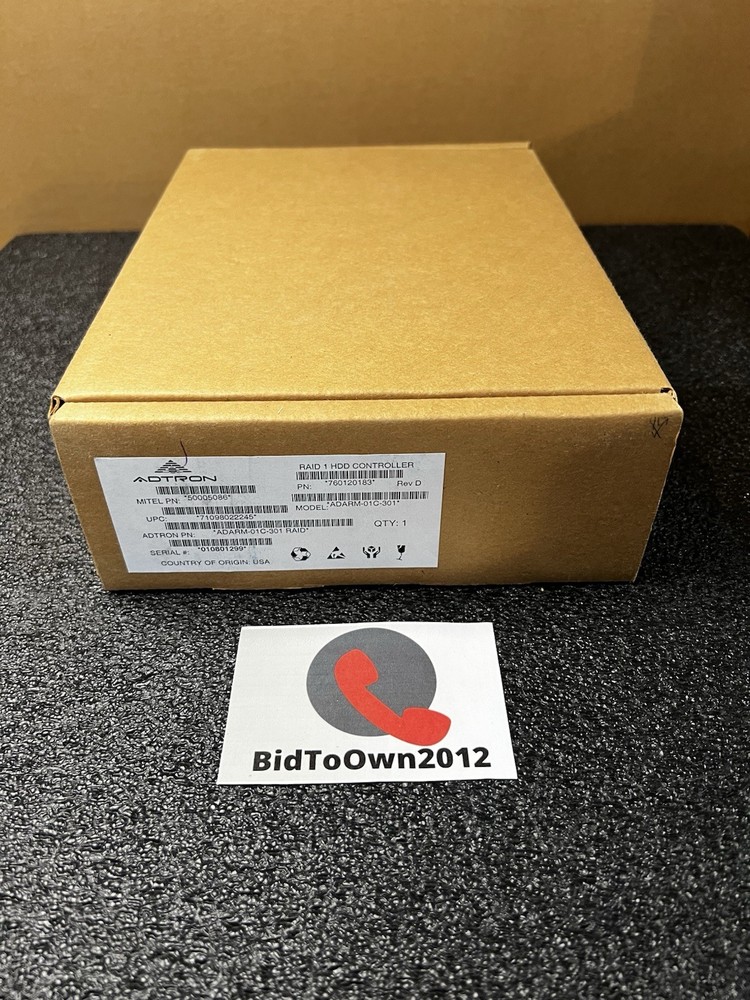 Mitel 50005086 MXe II RAID Controller Sub-System *NEW*