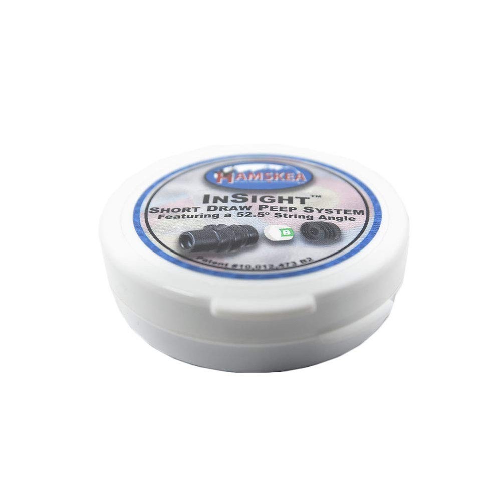 HAMSKEA ARCHERY SOLUTIONS Insight Short Draw Standard Peep Kit (SD White