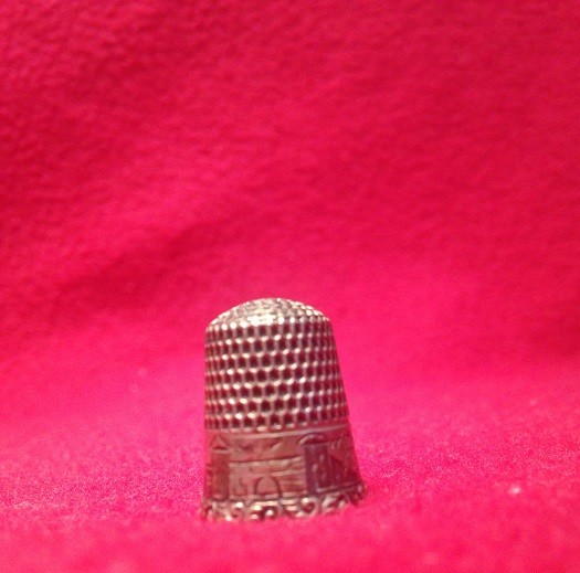 Vintage Sterling Thimble #6