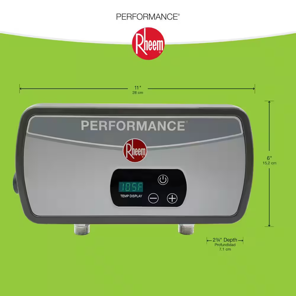 Performance 3.5 Kw 0.68 GPM 120-Volt Point of Use Tankless Electric Water Heater