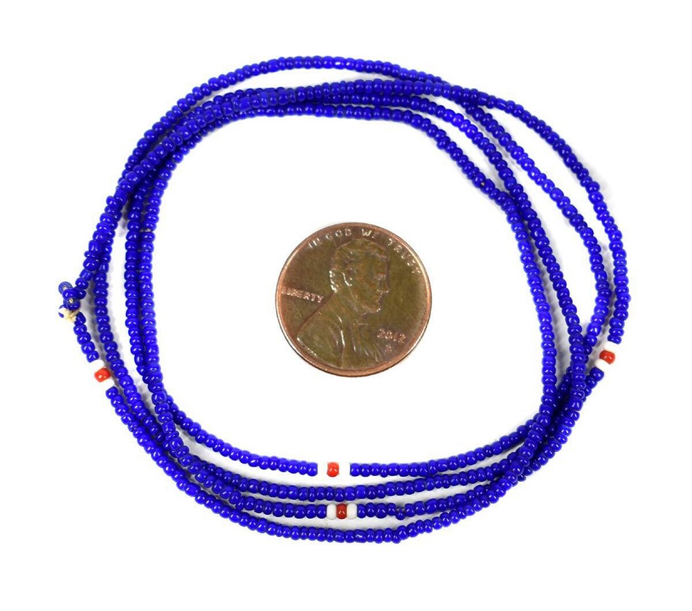 Blue Seed Trade Beads
