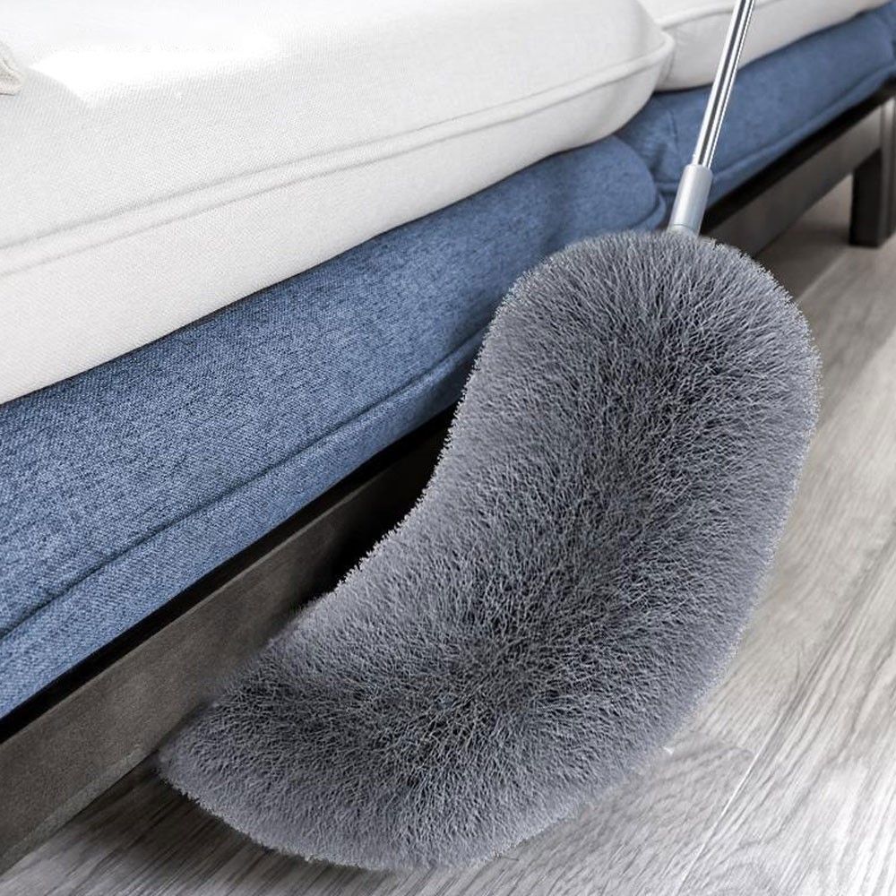 Extendable handle Feather Duster 250cm Long Telescopic Static Duster Brush CW