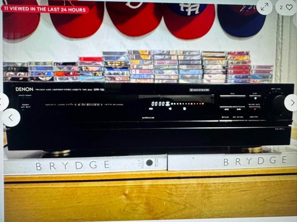 Denon DRR-780 Horizontal Loading Auto Reverse Stereo Cassette
