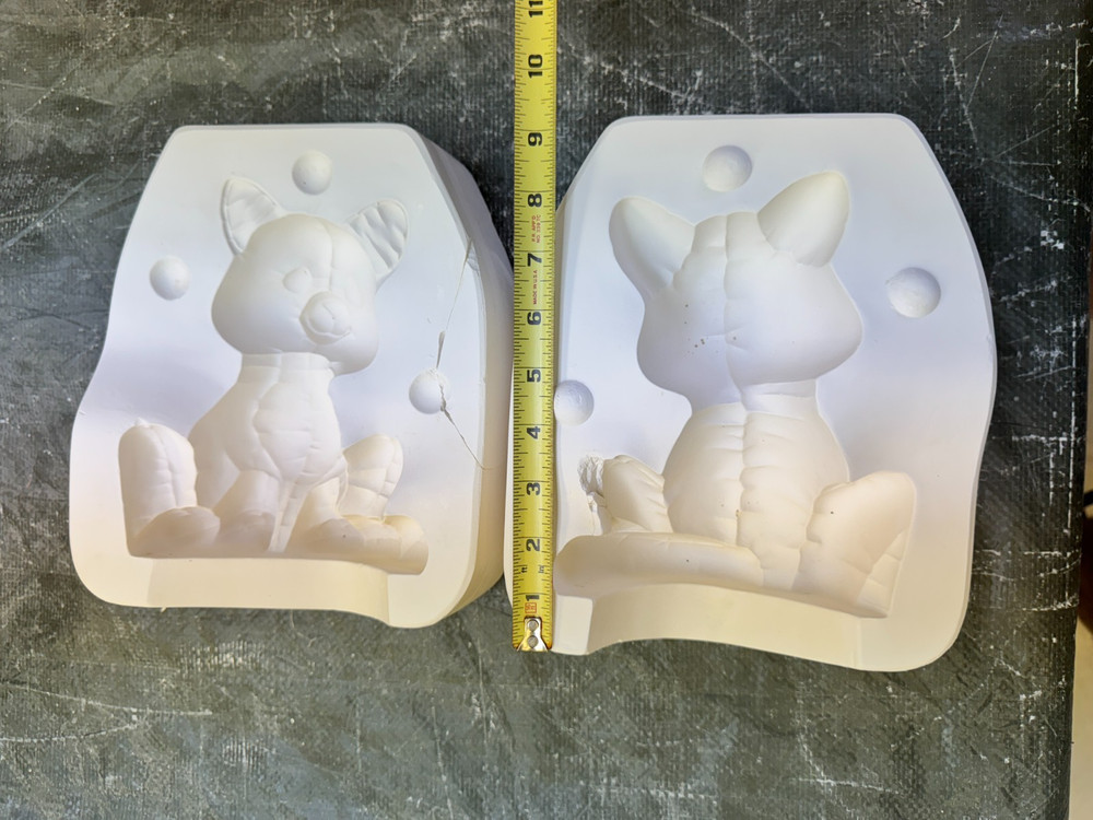 VINTAGE KIMPLE CERAMIC MOLD #912 CAT