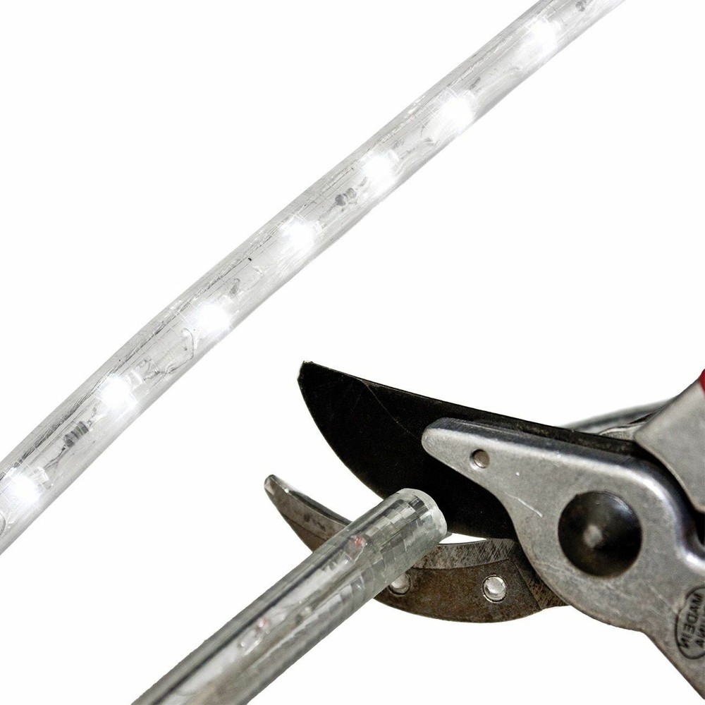 Cool White LED Rope Light - 120 Volt - Custom Cut