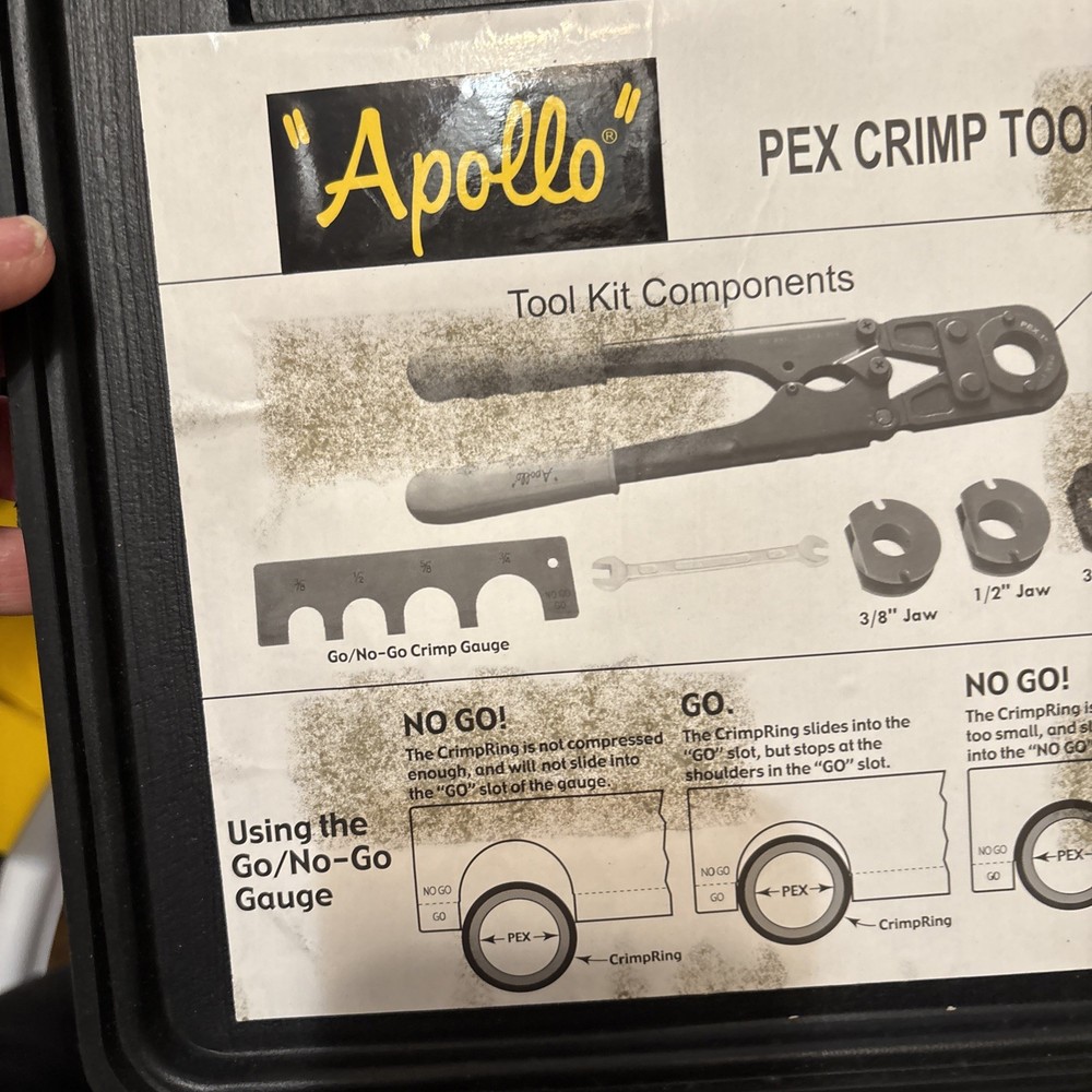 Apollo Pex Tool Crimp Set