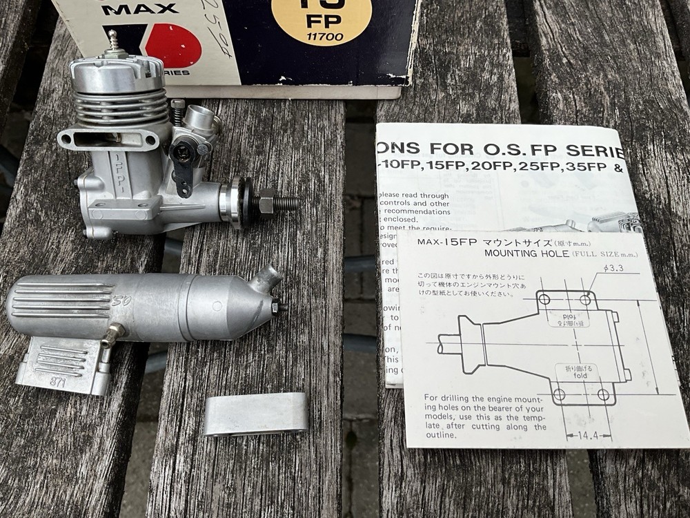 OS Max 15 FP RC Nitro Engine. Nice!