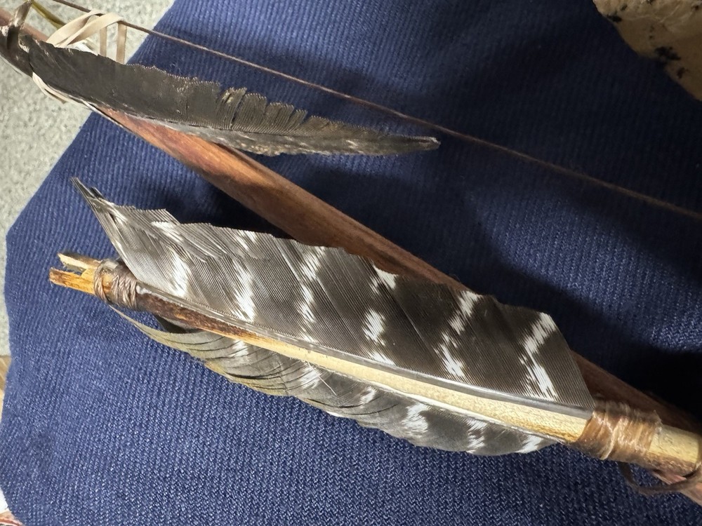 NATIVE AMERICAN BOW & Arrow