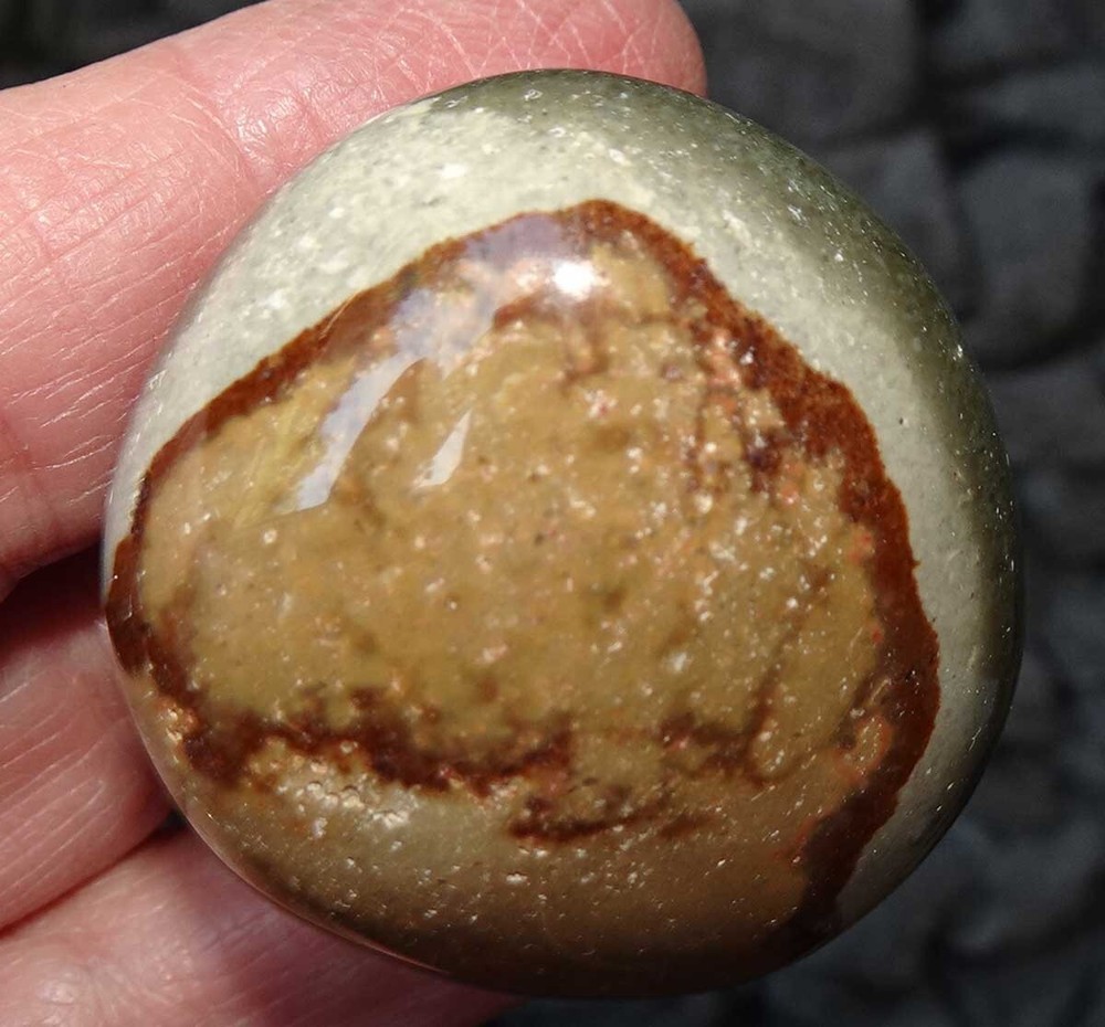 Polychrome Jasper - 3 Polished Pebbles - Madagascar sc749g