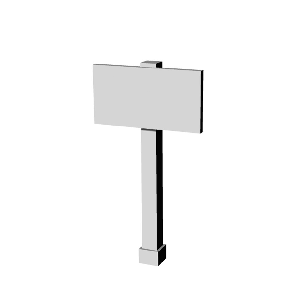 Yao's Studio 1/72 Sign Display Model Noticeboard 4pcs