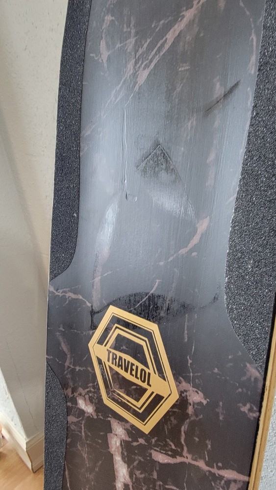 TRAVELOL MARBLE 46" LONGBOARD Dancing DECK