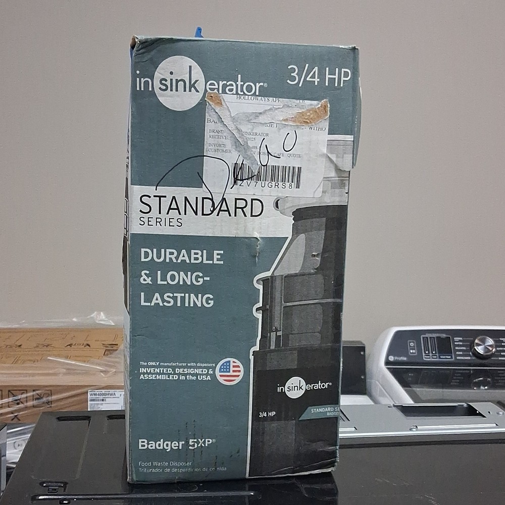 InSinkErator Badger 5XP 3/4 HP Garbage Disposal for Kitchen