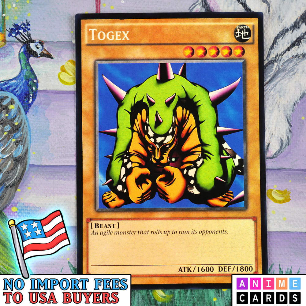 Togex ANIME EFFECT HOLO card