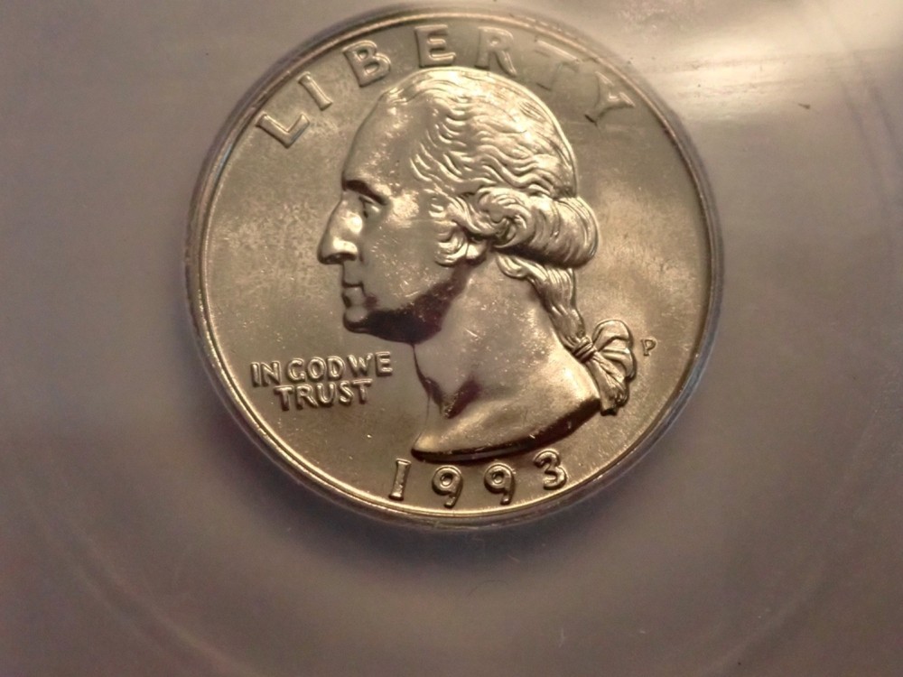 1993-P Quarter MS67 ICG CEO Signed Nice!